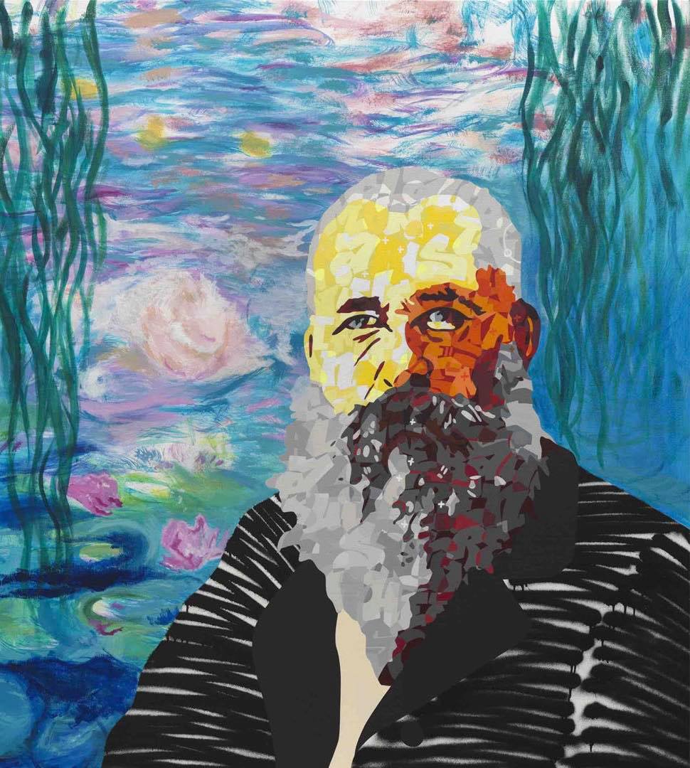 CYRIL KONGO TALKS ON IMMORTEL SERIES #CLAUDE MONET